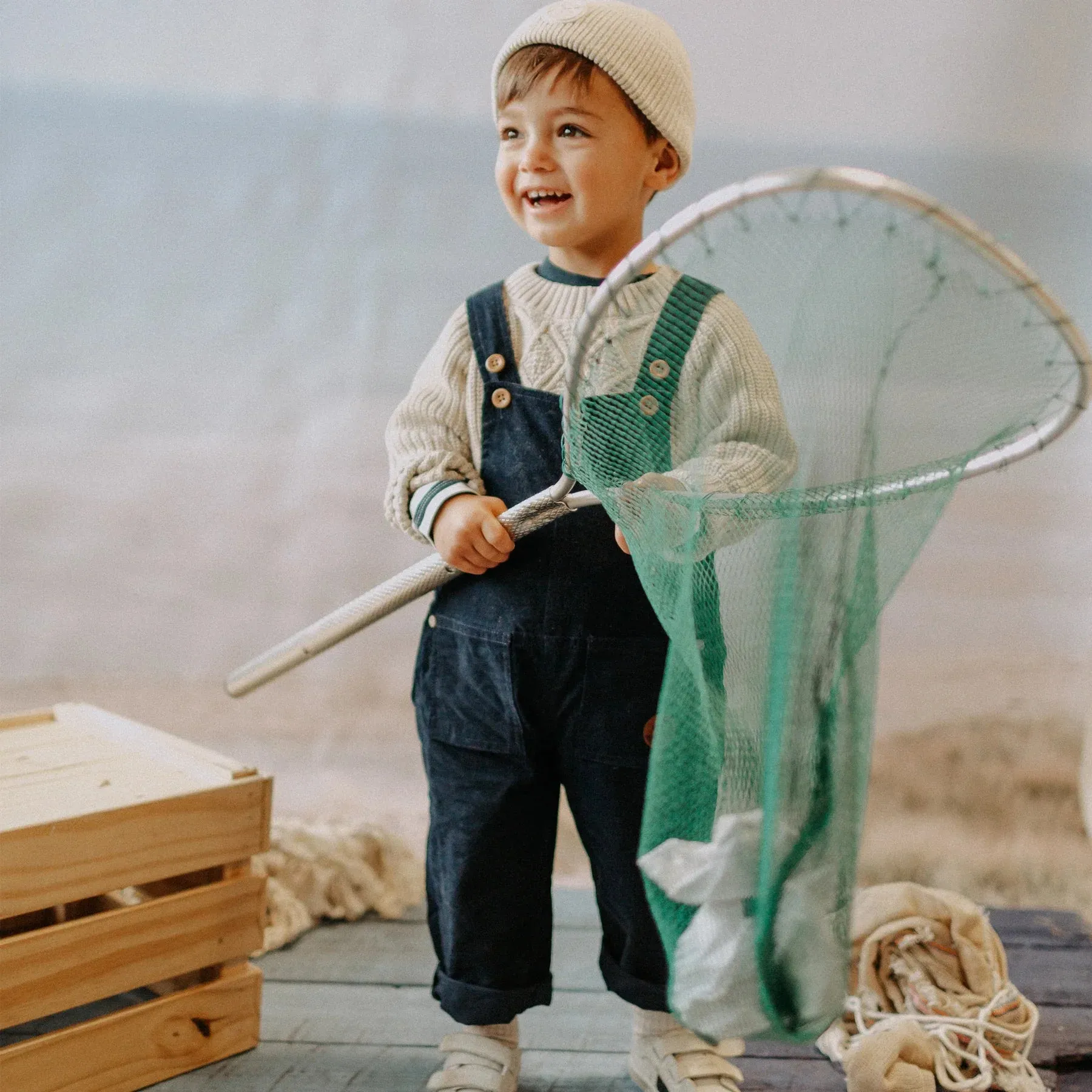 The Wesley Corduroy Overalls - BABY