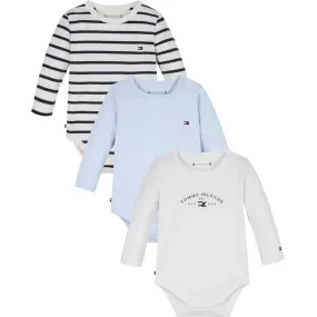 Tommy Hilfiger Desert Sky Essential 3-Pack Bodysuit Ls Giftpack