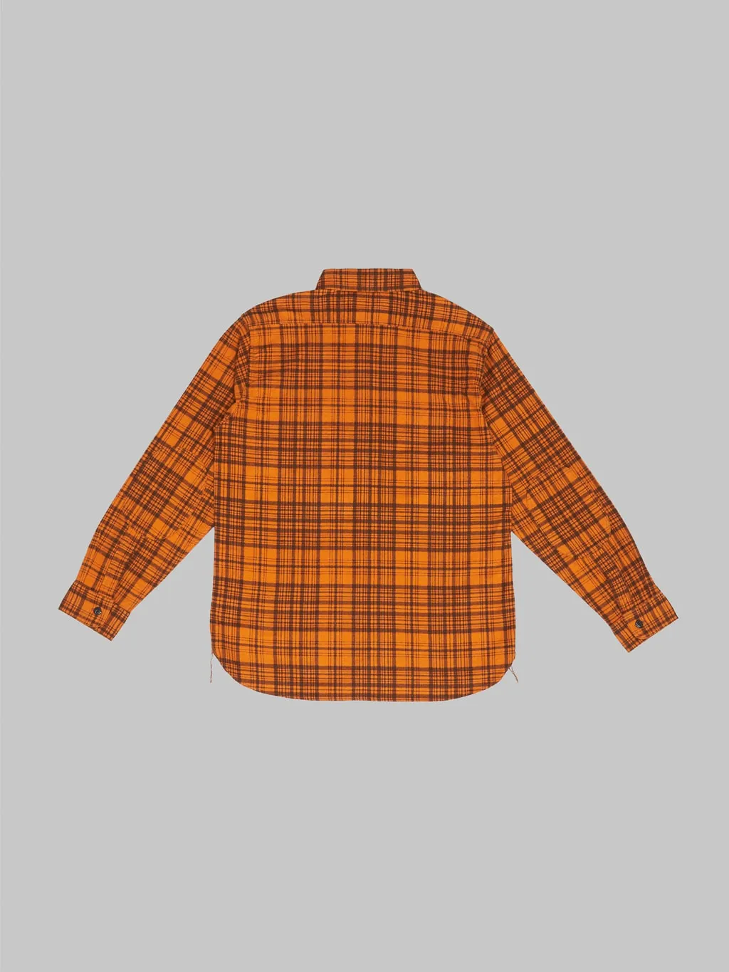 Trophy Clothing Machine Signal Check Shirt Orange