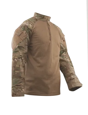 *T.R.U.® 1/4 ZIP COLD WEATHER COMBAT SHIRT- Multicam (2592)