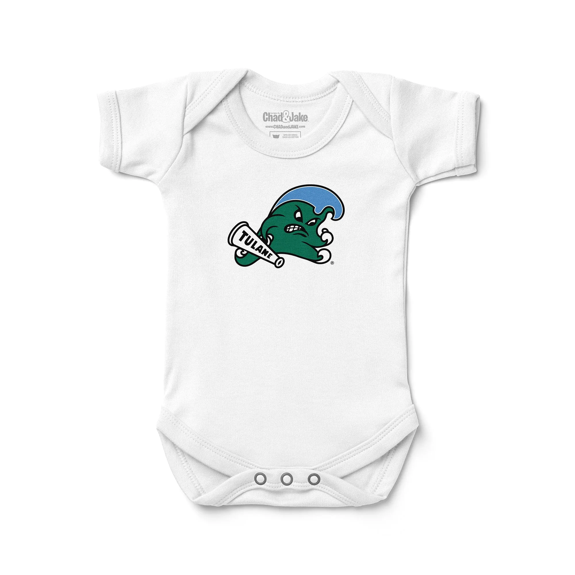 Tulane Green Wave Logo Bodysuit