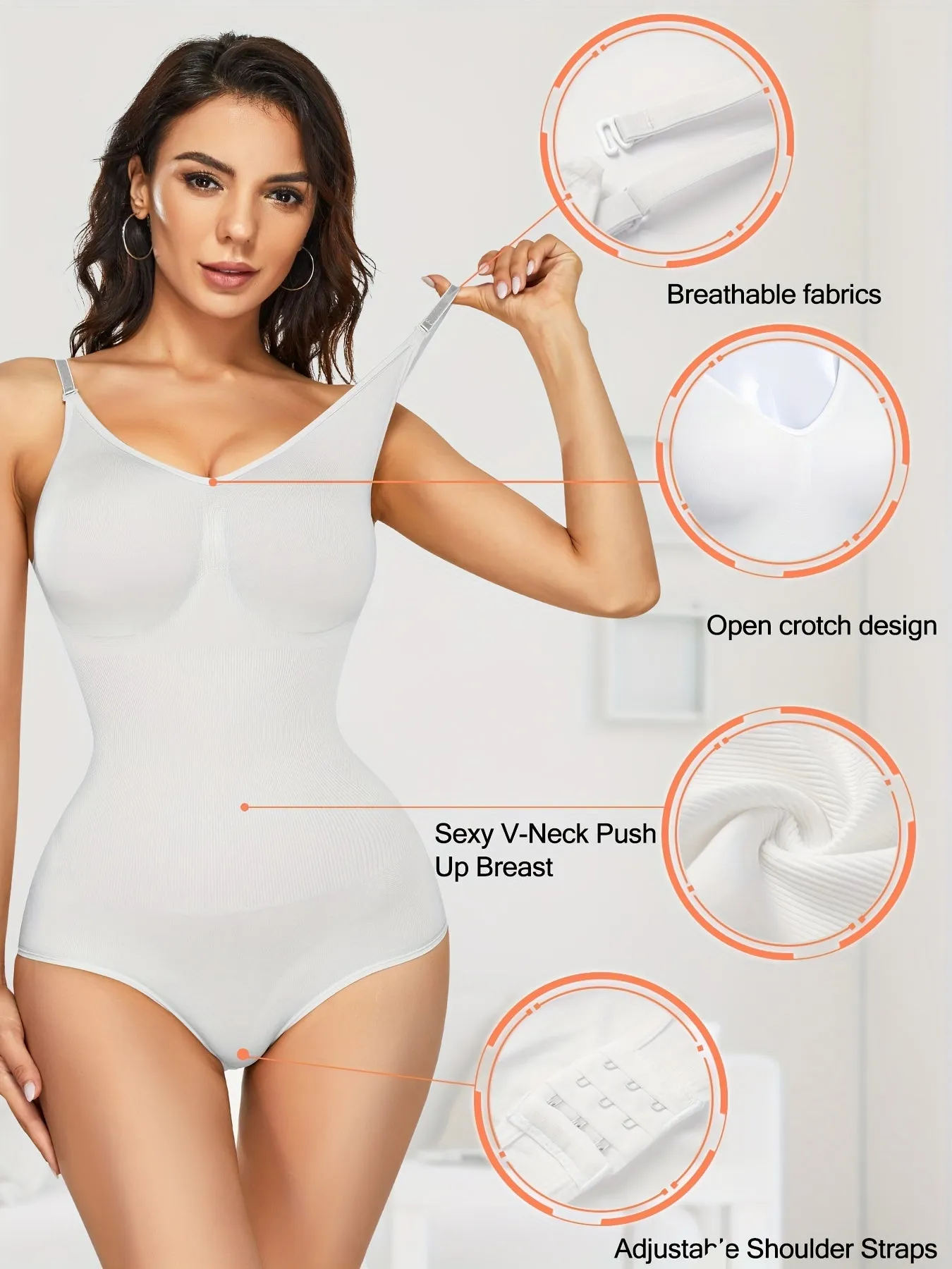 Tummy Tuck Wonder Sleeveless Shaping Bodysuit for Women