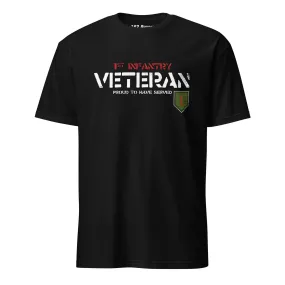 U.S. Army 1st infantry Veteran Men's T-Shirt