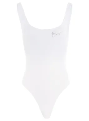 white signature bodysuit