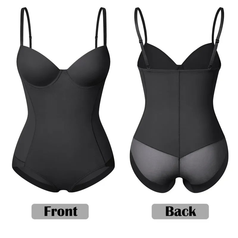 Women Waist Trainer Bodysuit Full Body Shaper Seamless Shapewear Jumpsuits Tummy Control Underwear Butt Lifter Corset