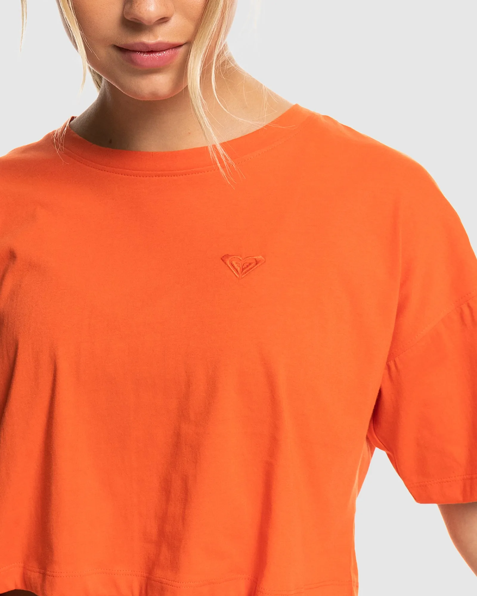 Womens Essential Crop Tee T-Shirt