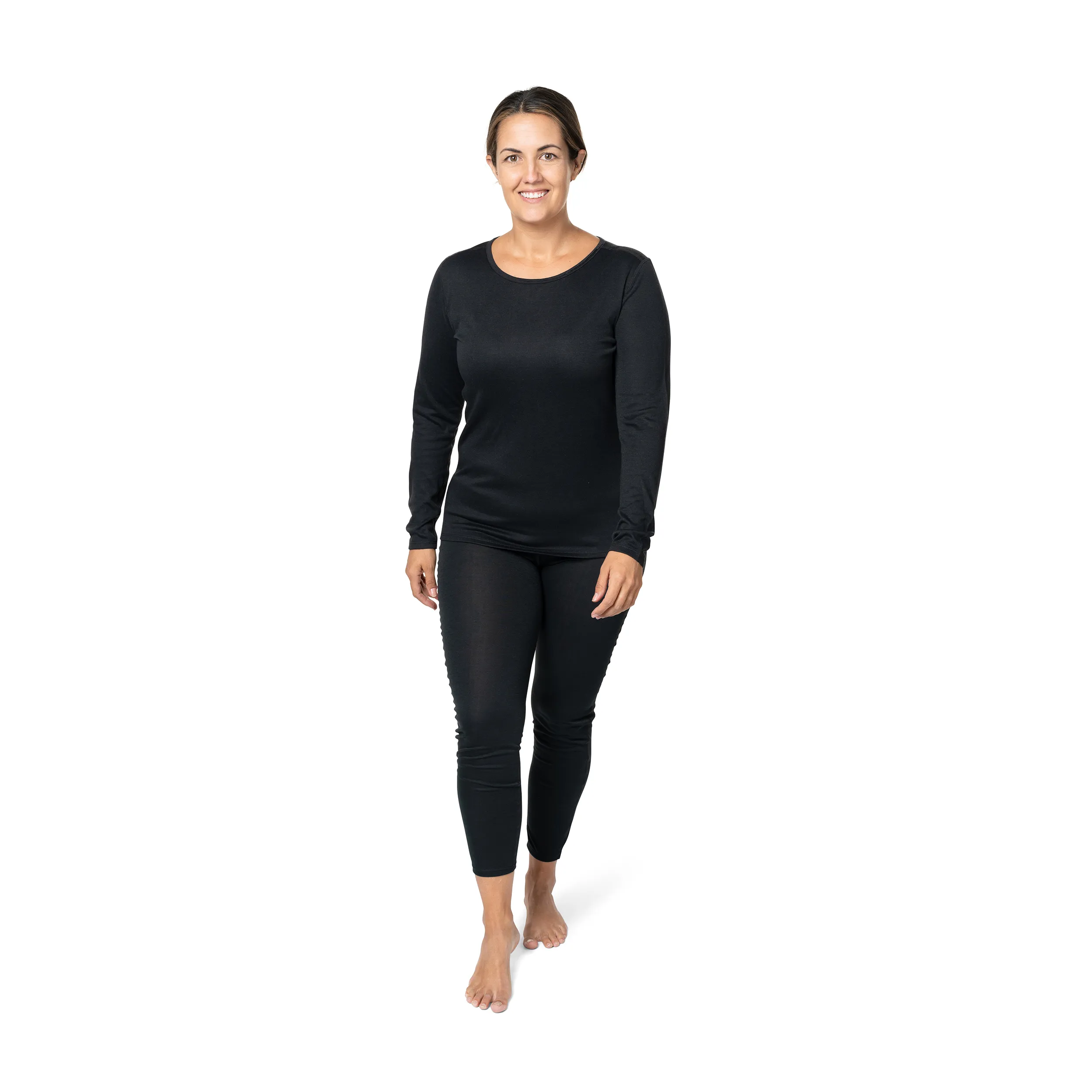 Women's Pepper Skins Crewneck - Black