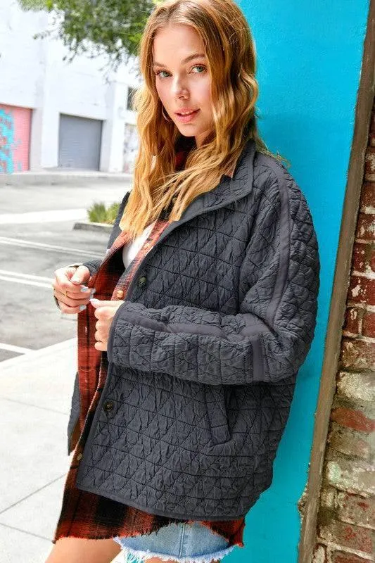 Women's soft quilted jacket