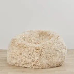 Wyatt Sheepskin Bean Bag - Cream