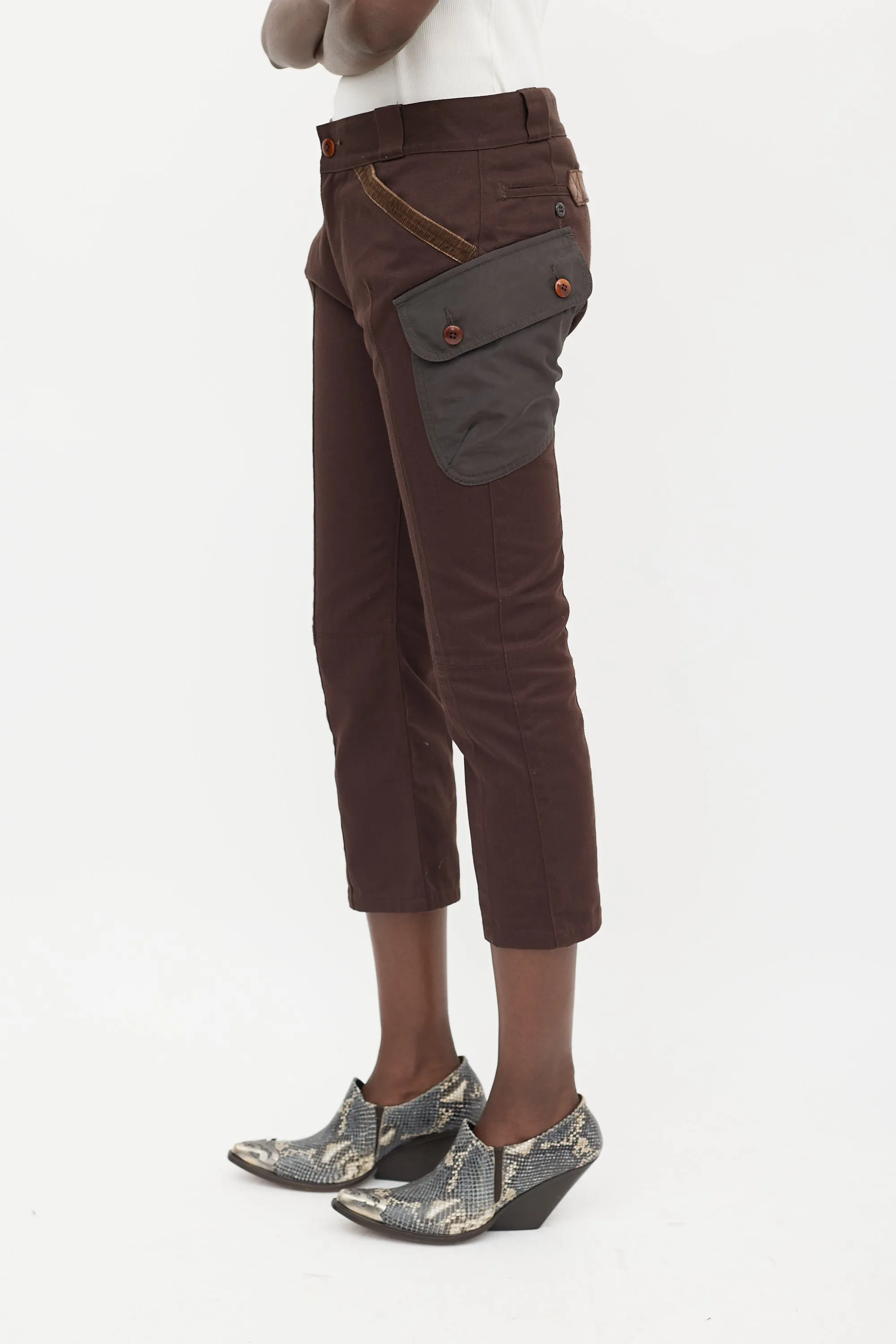 X Dickies Brown Cargo Trouser