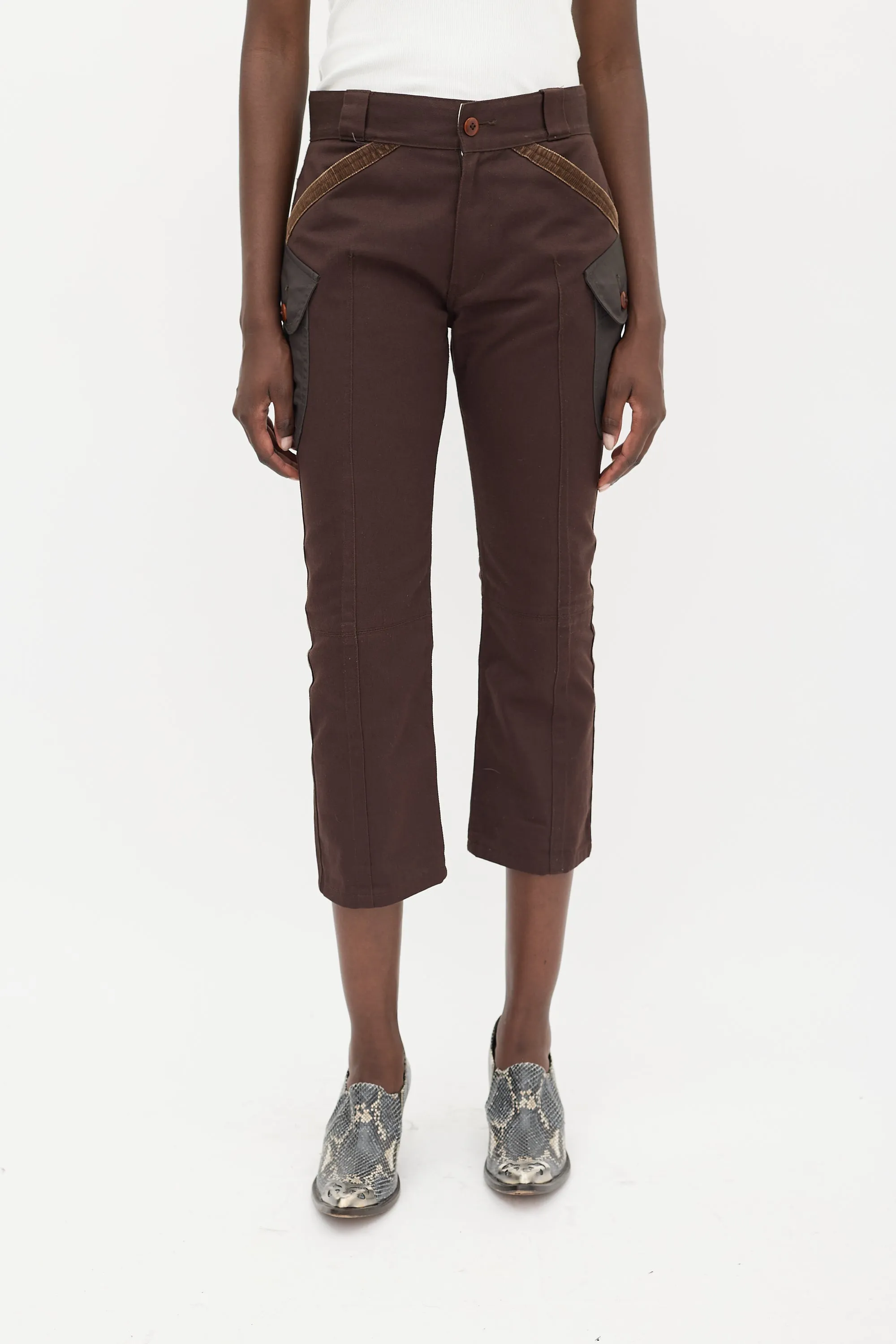 X Dickies Brown Cargo Trouser