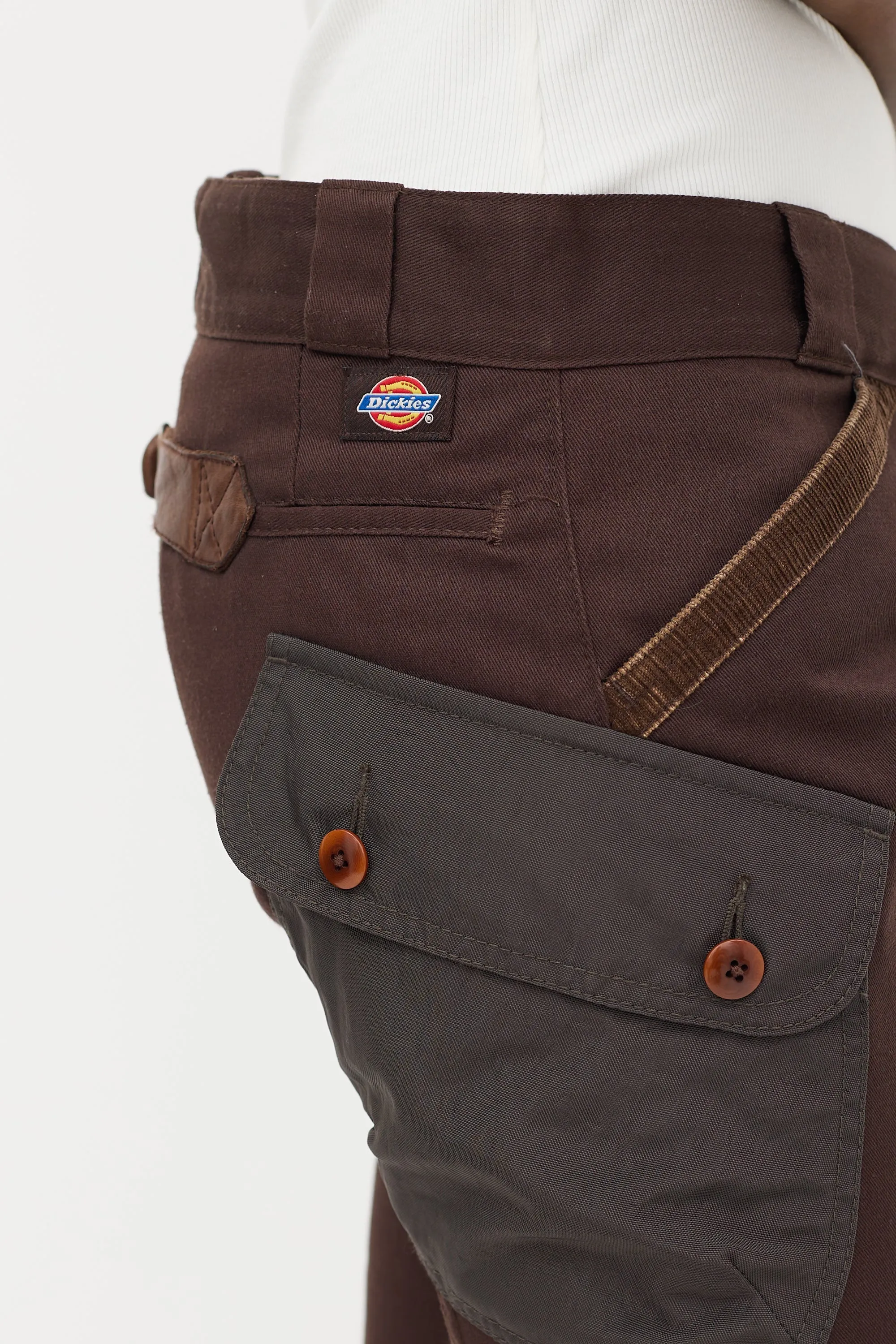 X Dickies Brown Cargo Trouser