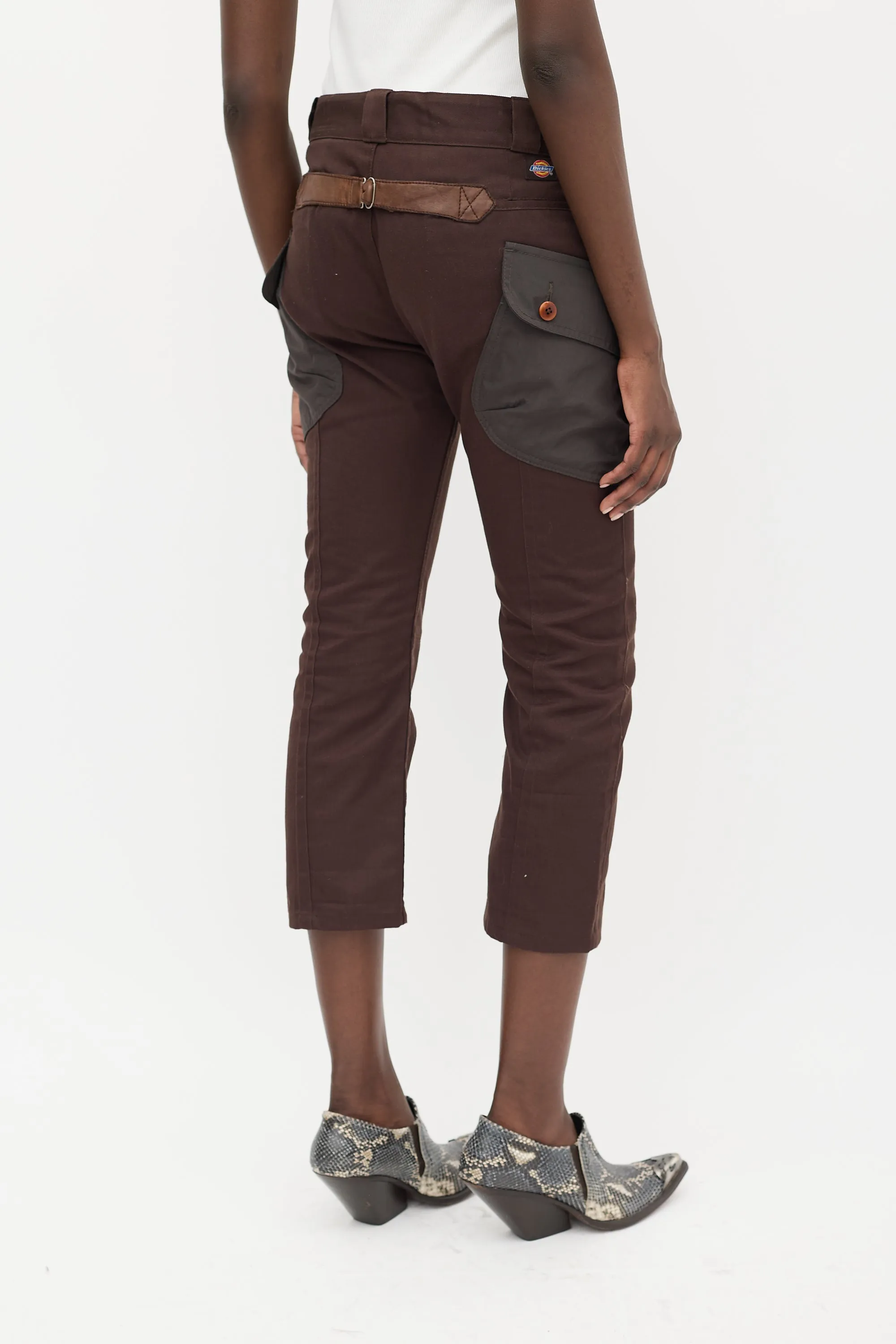 X Dickies Brown Cargo Trouser