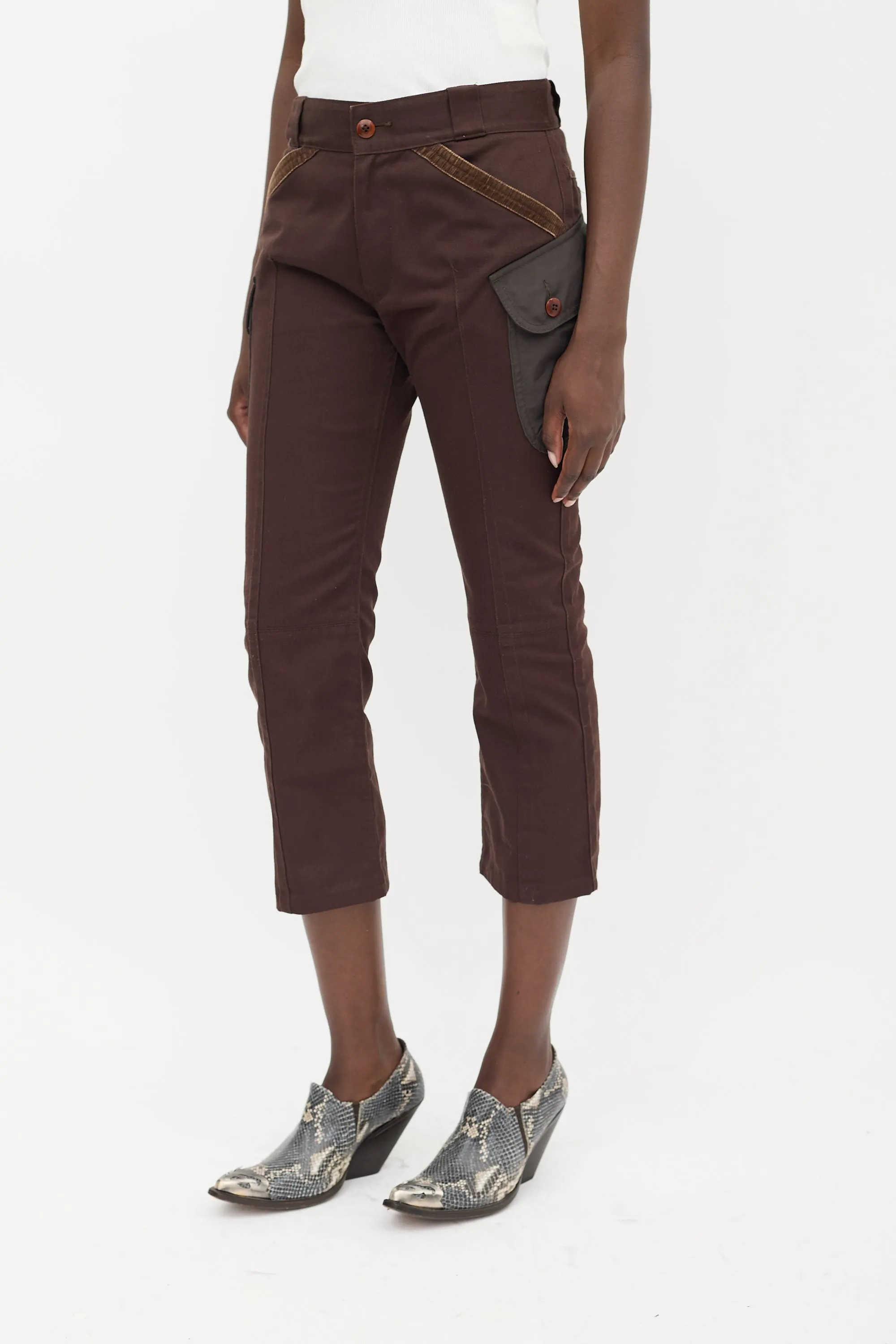 X Dickies Brown Cargo Trouser