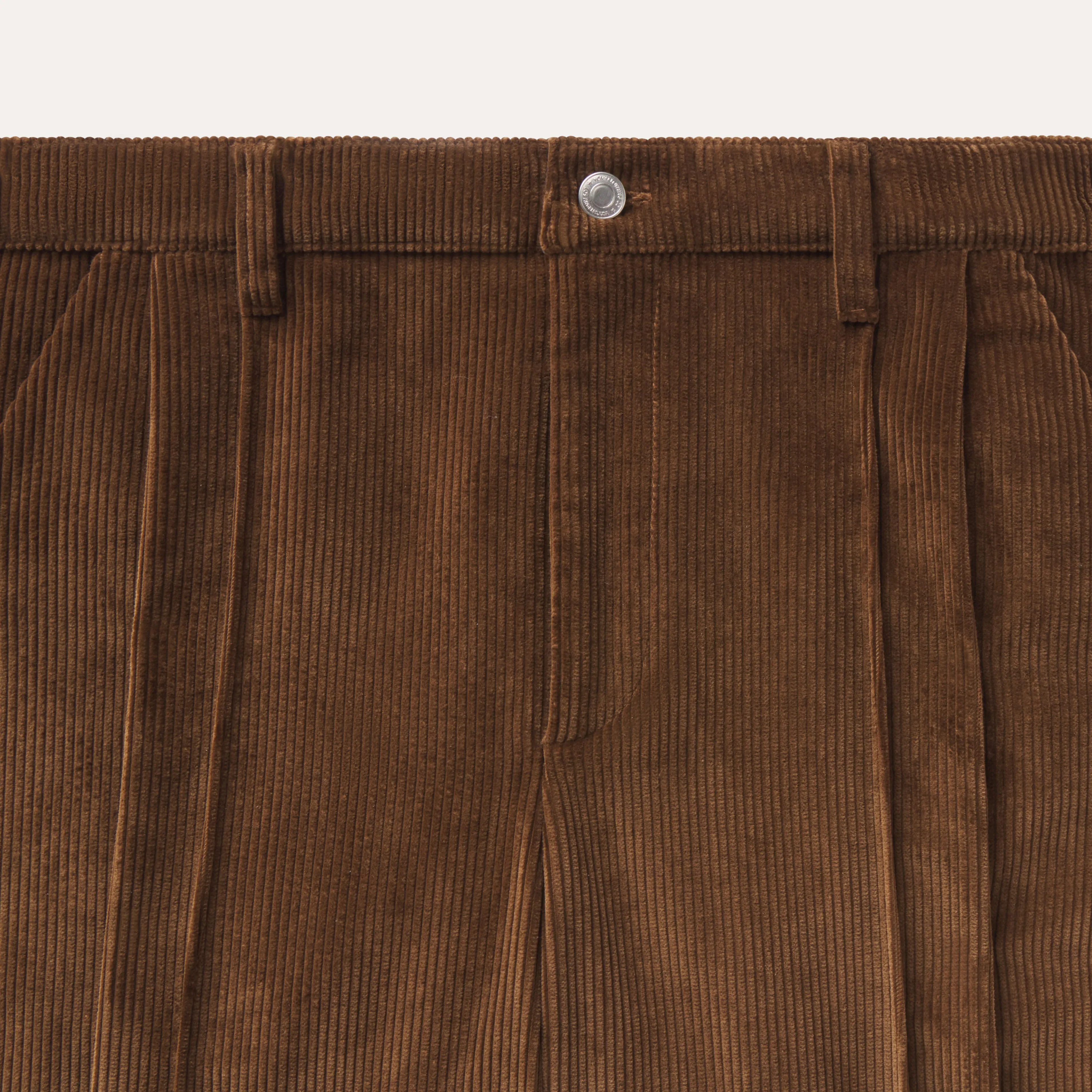 Yony Pleated Corduroy Pant