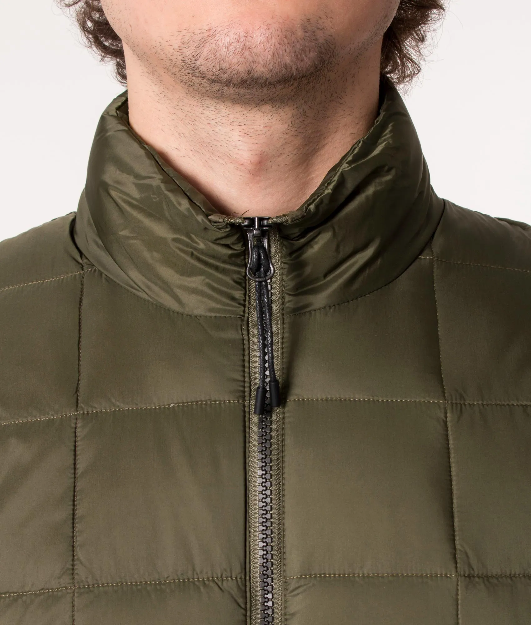 Zip Through Hi Neck Down Jacket